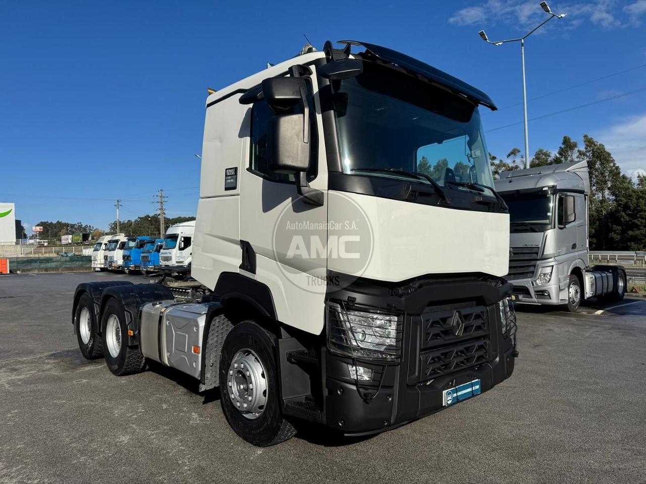 TRATOR RENAULT C520 EURO6 6X4 CAB. BAIXA RETARDER KIT HIDRÁULICO REDUÇÃO AOS CUBOS PBMC: 70000 KGS