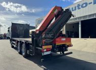 RENAULT C460 EURO6 6X4 07/2016 C/GRUA PALFINGER PK 22002EH RETARDER E REDUÇÃO AOS CUBOS