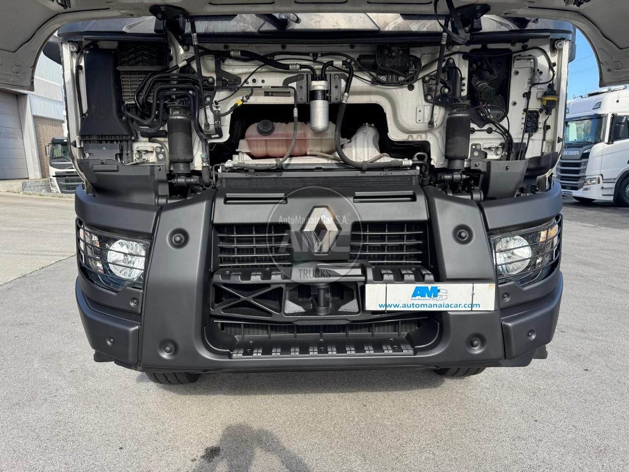 RENAULT C460 EURO6 6X4 07/2016 C/GRUA PALFINGER PK 22002EH RETARDER E REDUÇÃO AOS CUBOS