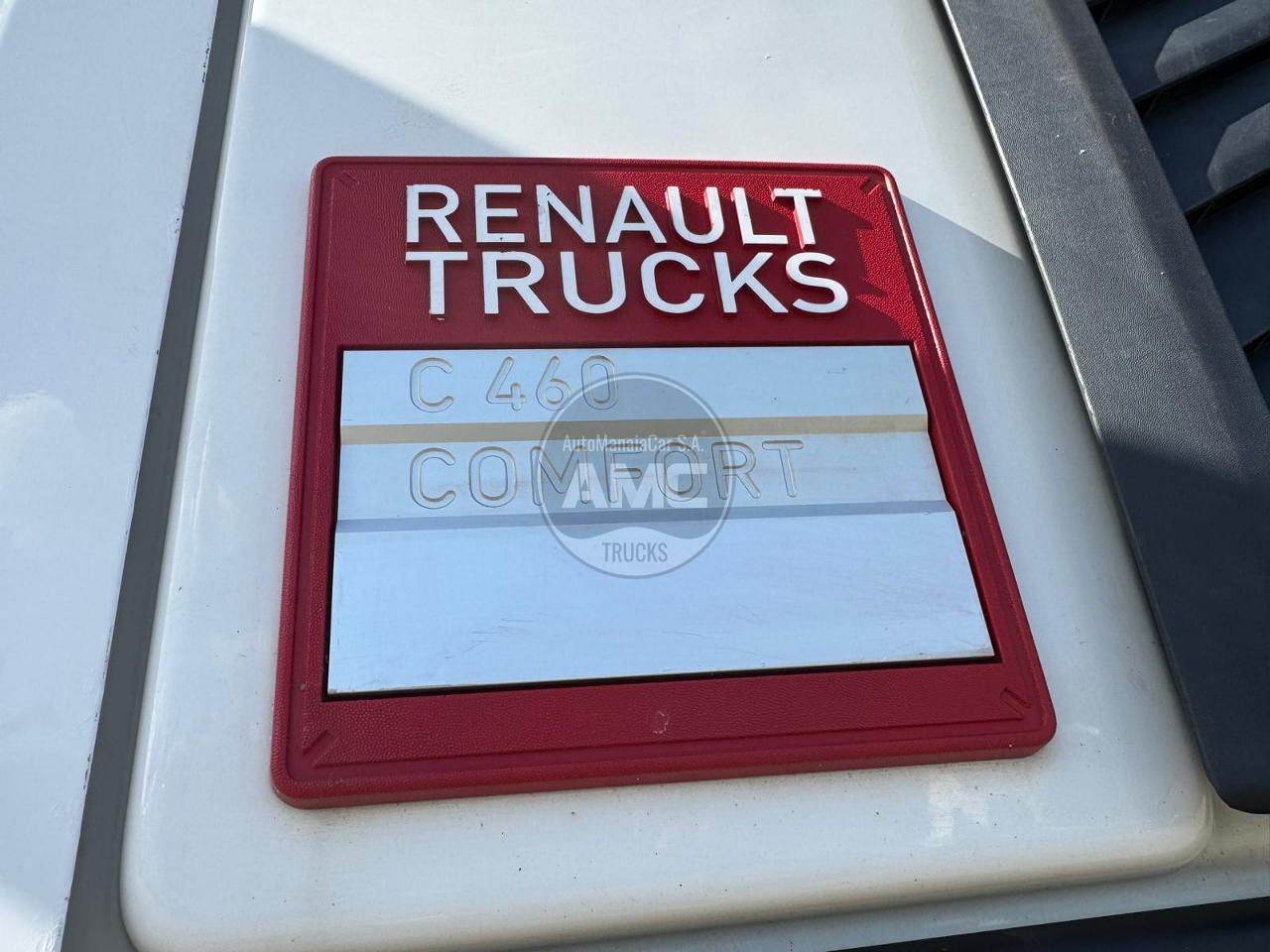 RENAULT C460 EURO6 6X4 07/2016 C/GRUA PALFINGER PK 22002EH RETARDER E REDUÇÃO AOS CUBOS