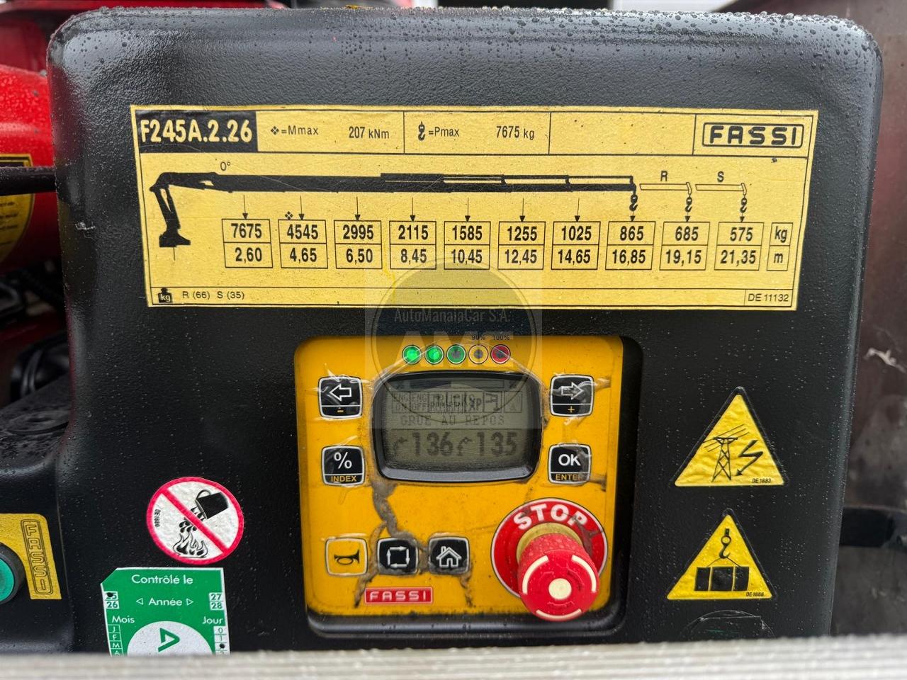 RENAULT C460 E6 8X4 ÚLTIMO EIXO DIRECCIONAL E ELEVAR | 210.000km I HISTÓRICO MANUTENÇÃO NA MARCA