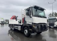 RENAULT C460 E6 8X4 ÚLTIMO EIXO DIRECCIONAL E ELEVAR | 210.000km I HISTÓRICO MANUTENÇÃO NA MARCA