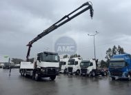 RENAULT C460 E6 8X4 ÚLTIMO EIXO DIRECCIONAL E ELEVAR | 210.000km I HISTÓRICO MANUTENÇÃO NA MARCA