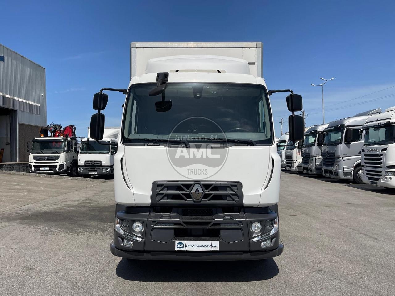 RENAULT D19 280 EURO6 4X2 2018, CAIXA FECHADA 8.60 X 2.45 X 2.45