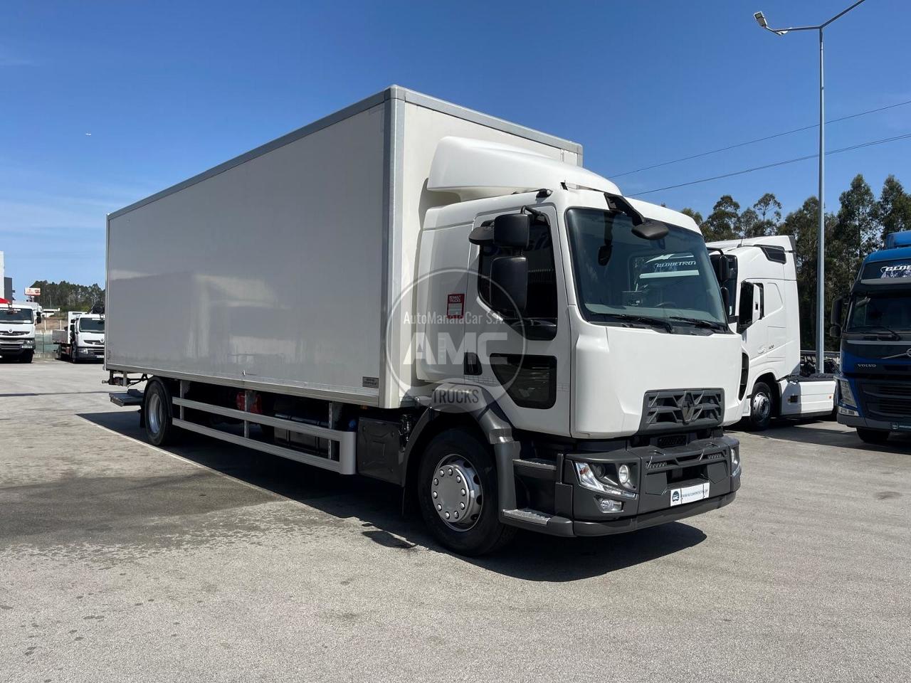 RENAULT D19 280 EURO6 4X2 2018, CAIXA FECHADA 8.60 X 2.45 X 2.45