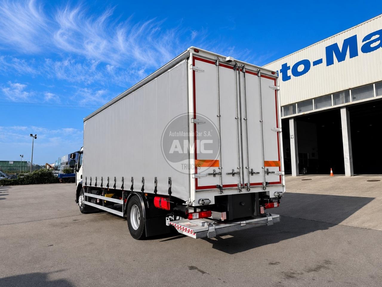 RENAULT D19 280 EURO6 4X2 11/2019 CAIXA DE CORTINAS DESLIZANTES 332.000KM