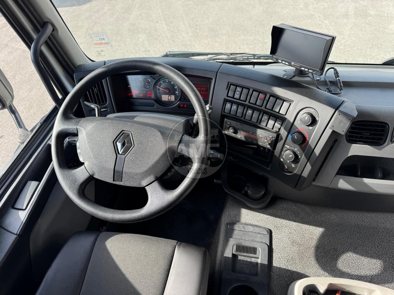 RENAULT D19 280 EURO6 4X2 11/2019 CAIXA DE CORTINAS DESLIZANTES 332.000KM