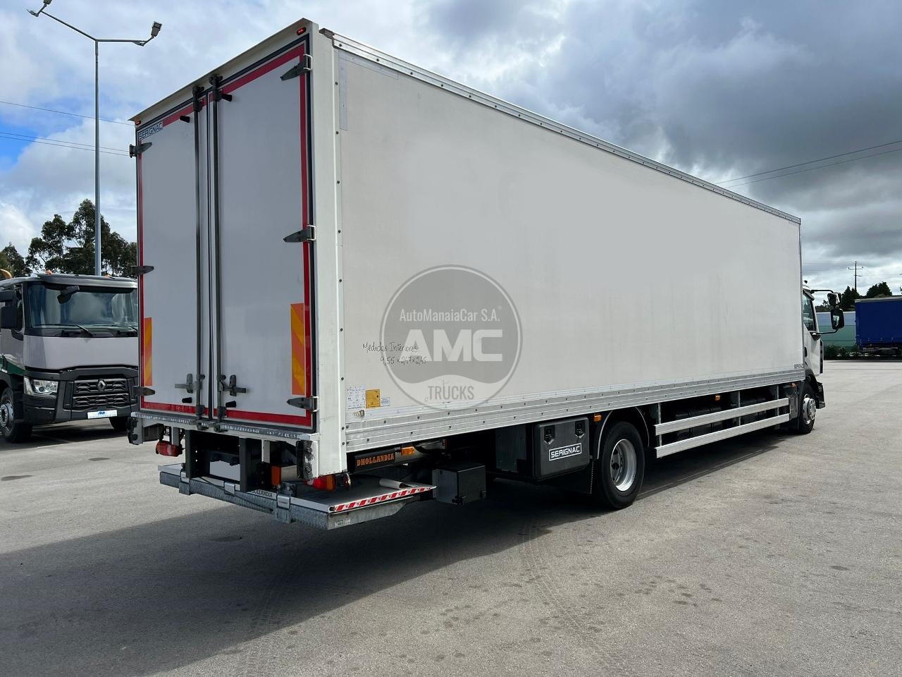 RENAULT D16 280 DXI EURO6 4X2 2017 CAIXA FECHADA 9.55 X 2.47 X 2.45