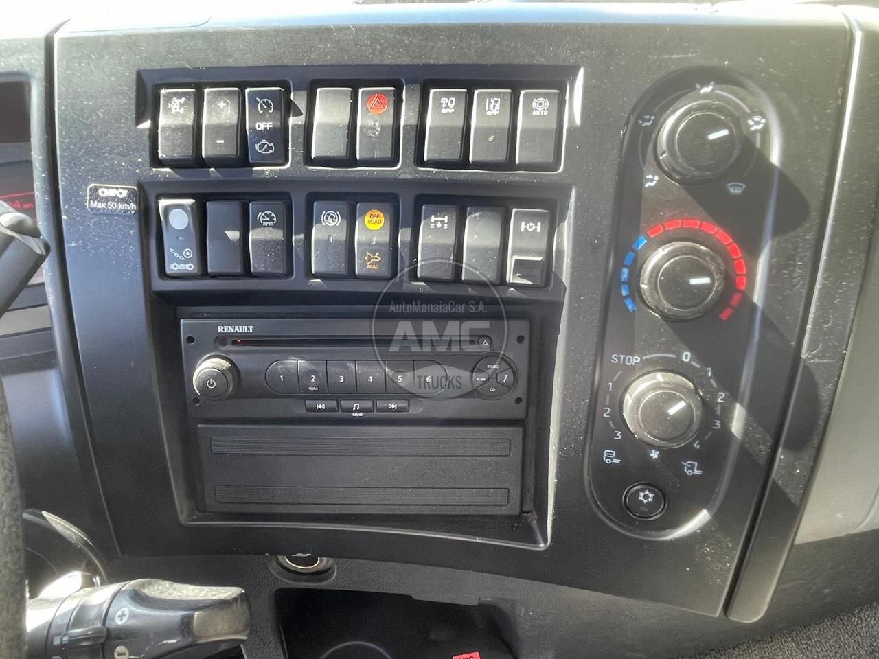 RENAULT DTI11 C380 EURO6 4X2 2017 AUTO RETARDER, REDUÇÃO CISTERNA INOX PARA PRODUTOS ALIMENTARES