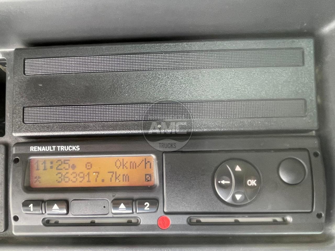 RENAULT DTI11 C380 EURO6 4X2 2017 AUTO RETARDER, REDUÇÃO CISTERNA INOX PARA PRODUTOS ALIMENTARES