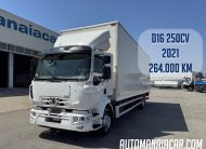 RENAULT D16 250 4X2 2021 332.000KM CAIXA FECHADA 8.90 X 2.47 X 2.75