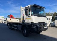 RENAULT K380 EURO6 6X4 2017 ESTRADO 7200 MM GRUA PALFINGER PK 17.001 SLD