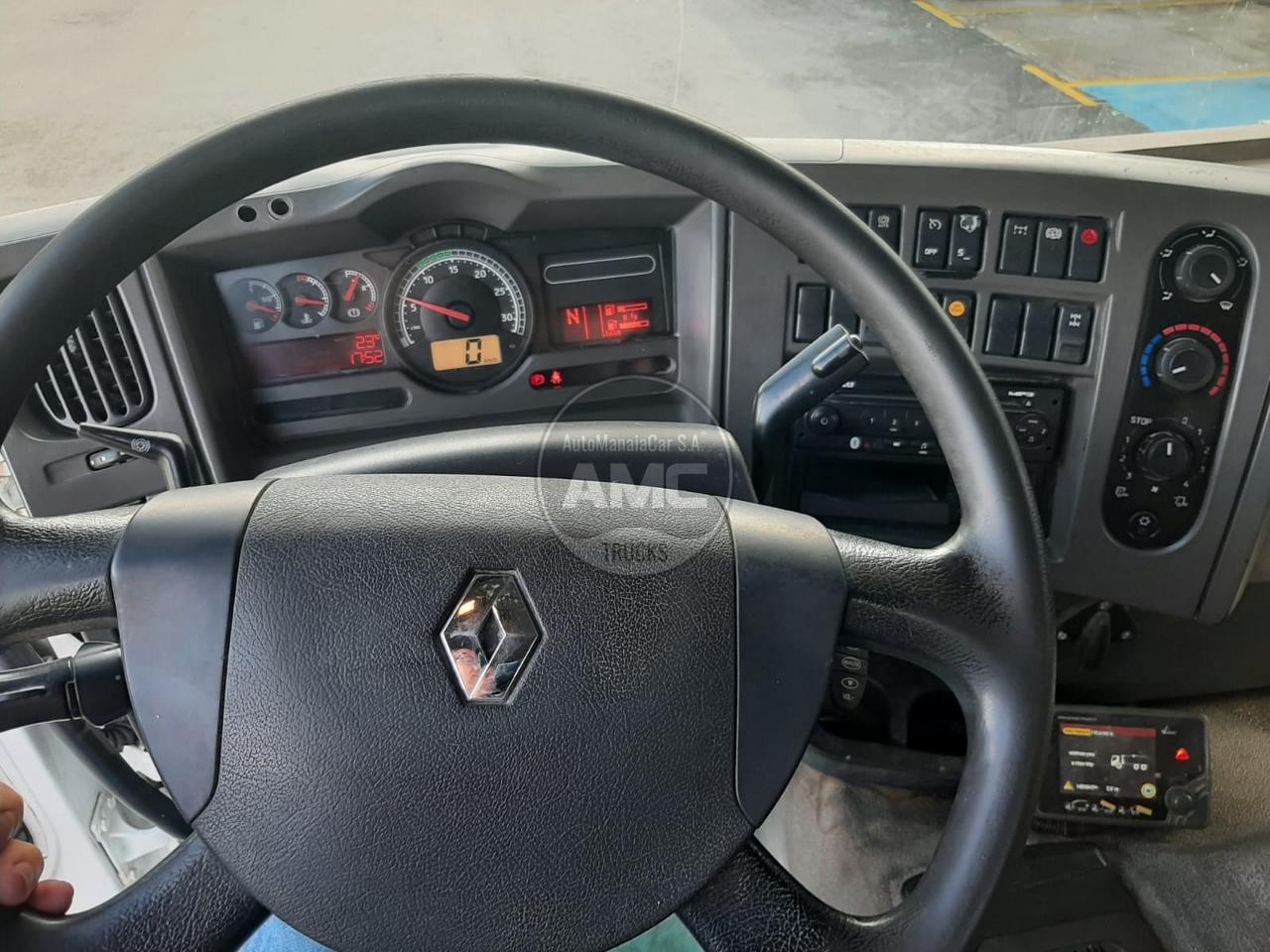 RENAULT KERAX 430DXi 6X4  BASCÚLA + GRUA