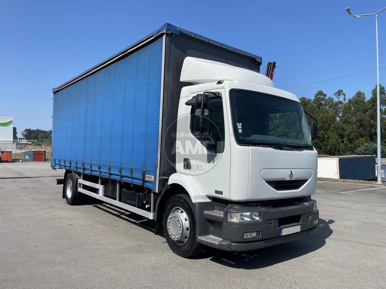 RENAULT MIDLUM 270 DCI 4X2 CORTINAS 7.40 X 2.47 X 2.60 NACIONAL