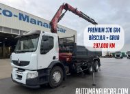RENAULT PREMIUN LANDER 370 DXI 6X4 GRUA + BÁSCULA 297.000 KM