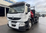 RENAULT PREMIUN LANDER 370 DXI 6X4 GRUA + BÁSCULA 297.000 KM