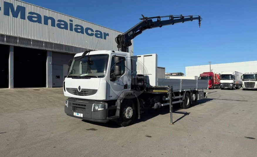 RENAULT PREMIUM LANDER 380 DXI 6X2 GRUA HIAB XS 144 E-4 HIDUO