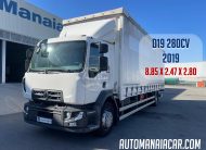 RENAULT D19 280 EURO6 4X2 CORTINAS E TETO DESLIZANTES 8.85 X 2.47 X 2.80