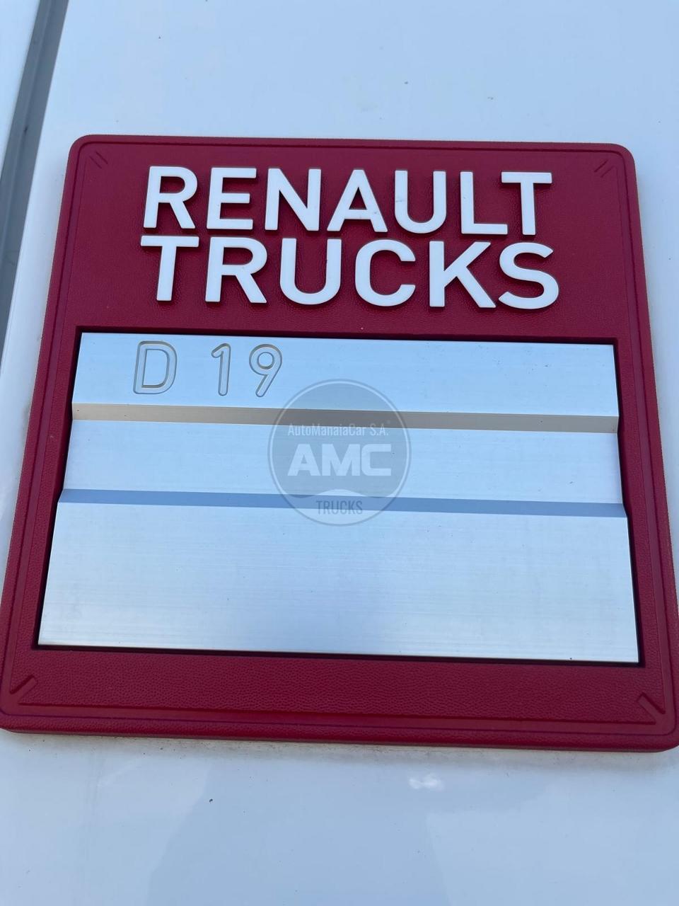 RENAULT D19 280 EURO6 4X2 CORTINAS E TETO DESLIZANTES 8.85 X 2.47 X 2.80