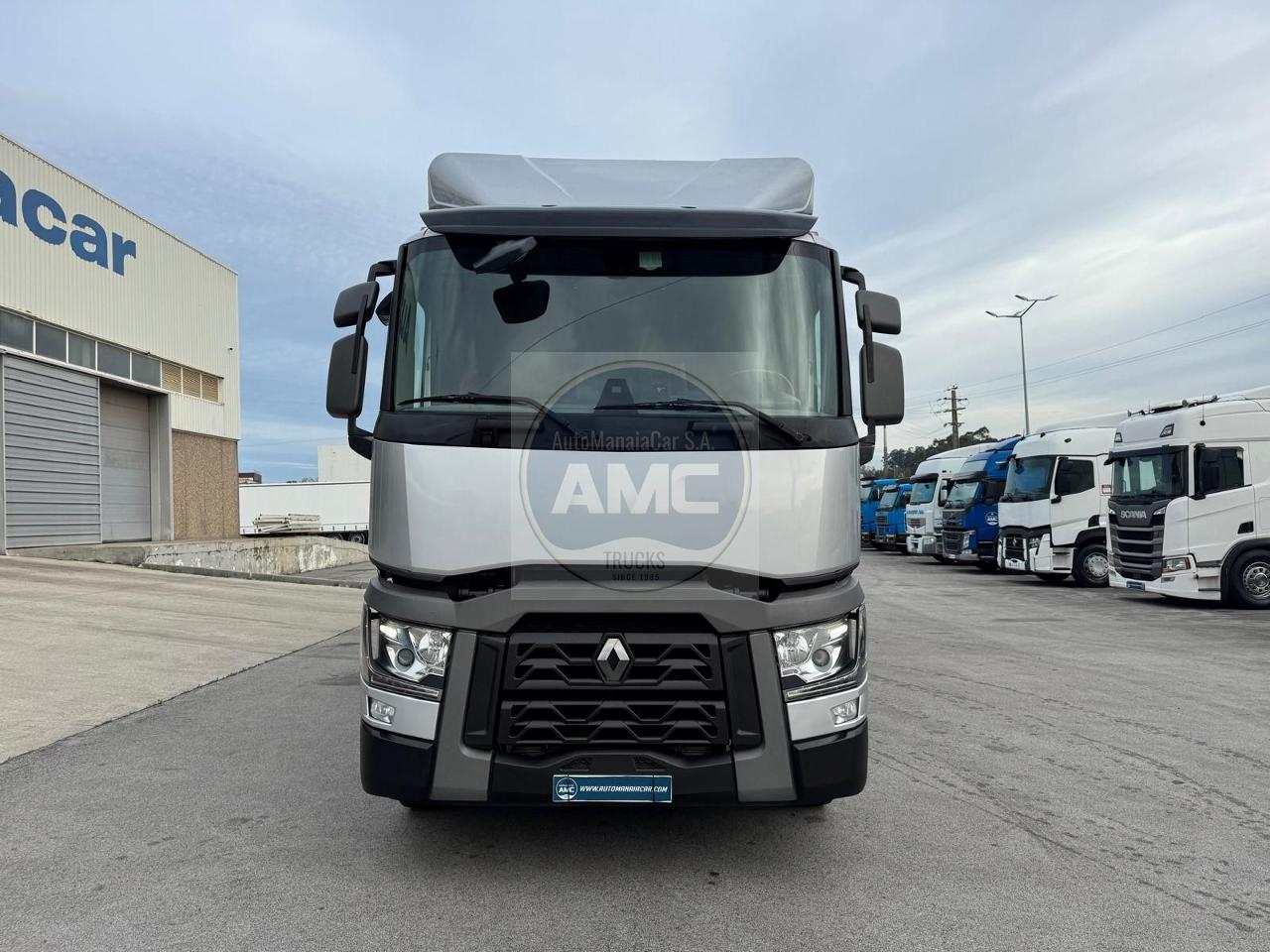 RENAULT T380 CABINE BAIXA EURO6 6X2 CAIXA CORTINAS 8.45 X 2.45 X 2.65 298.000KM