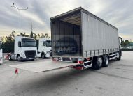 RENAULT T380 CABINE BAIXA EURO6 6X2 CAIXA CORTINAS 8.45 X 2.45 X 2.65 298.000KM