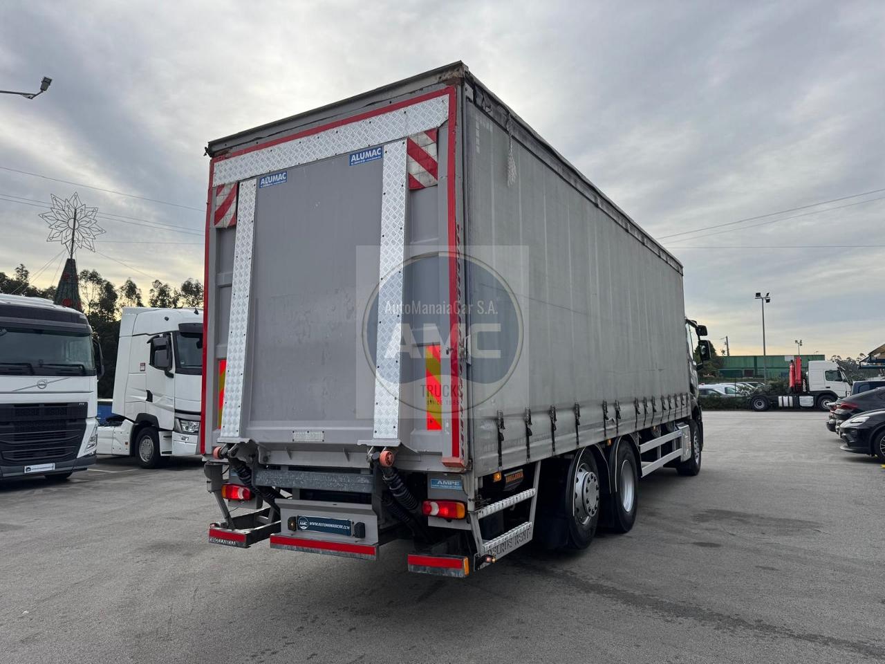 RENAULT T380 CABINE BAIXA EURO6 6X2 CAIXA CORTINAS 8.45 X 2.45 X 2.65 298.000KM