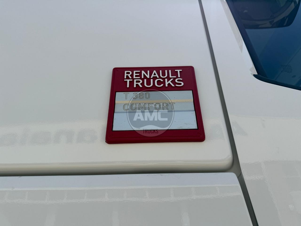 RENAULT T380 EURO6 6X2 2017 CAB. CAIXA CORTINAS 8.90 X 2.45 X 2.65