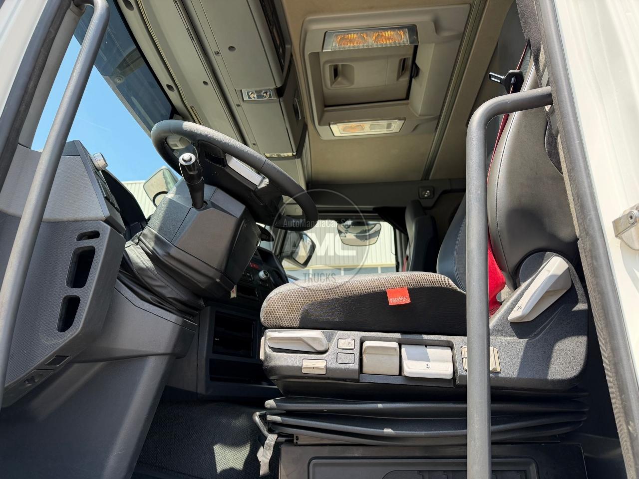 RENAULT T380 EURO6 6X2 2017 CAB. CAIXA CORTINAS 8.90 X 2.45 X 2.65