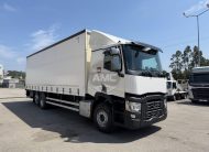 RENAULT T380 EURO6 6X2 2017 CAB. CAIXA CORTINAS 8.90 X 2.45 X 2.65