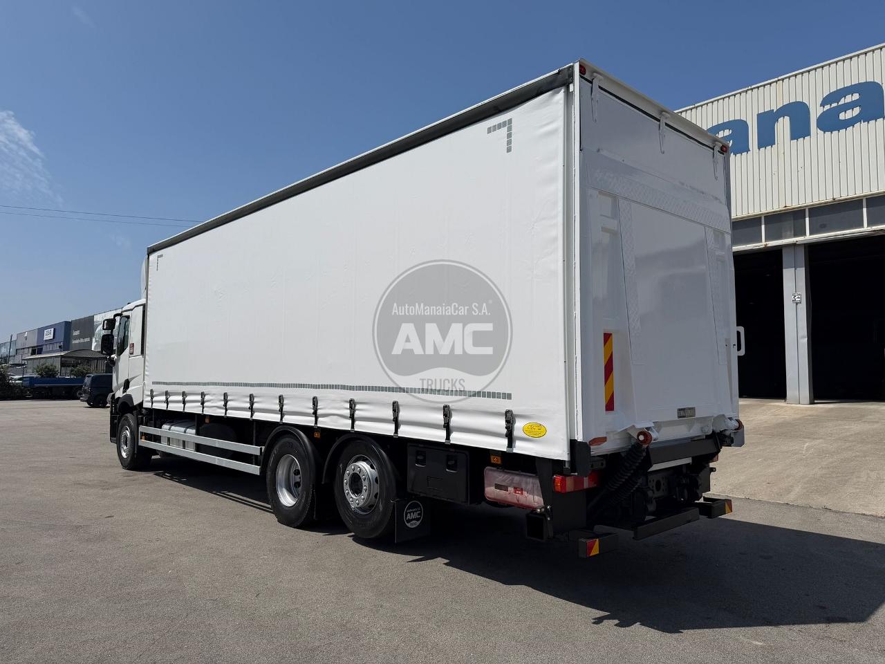 RENAULT T380 EURO6 6X2 2017 CAB. CAIXA CORTINAS 8.90 X 2.45 X 2.65