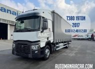 RENAULT T380 DTI 11 EURO6 4X2 CX CORTINAS 8.60 X 2.48 X 2.60