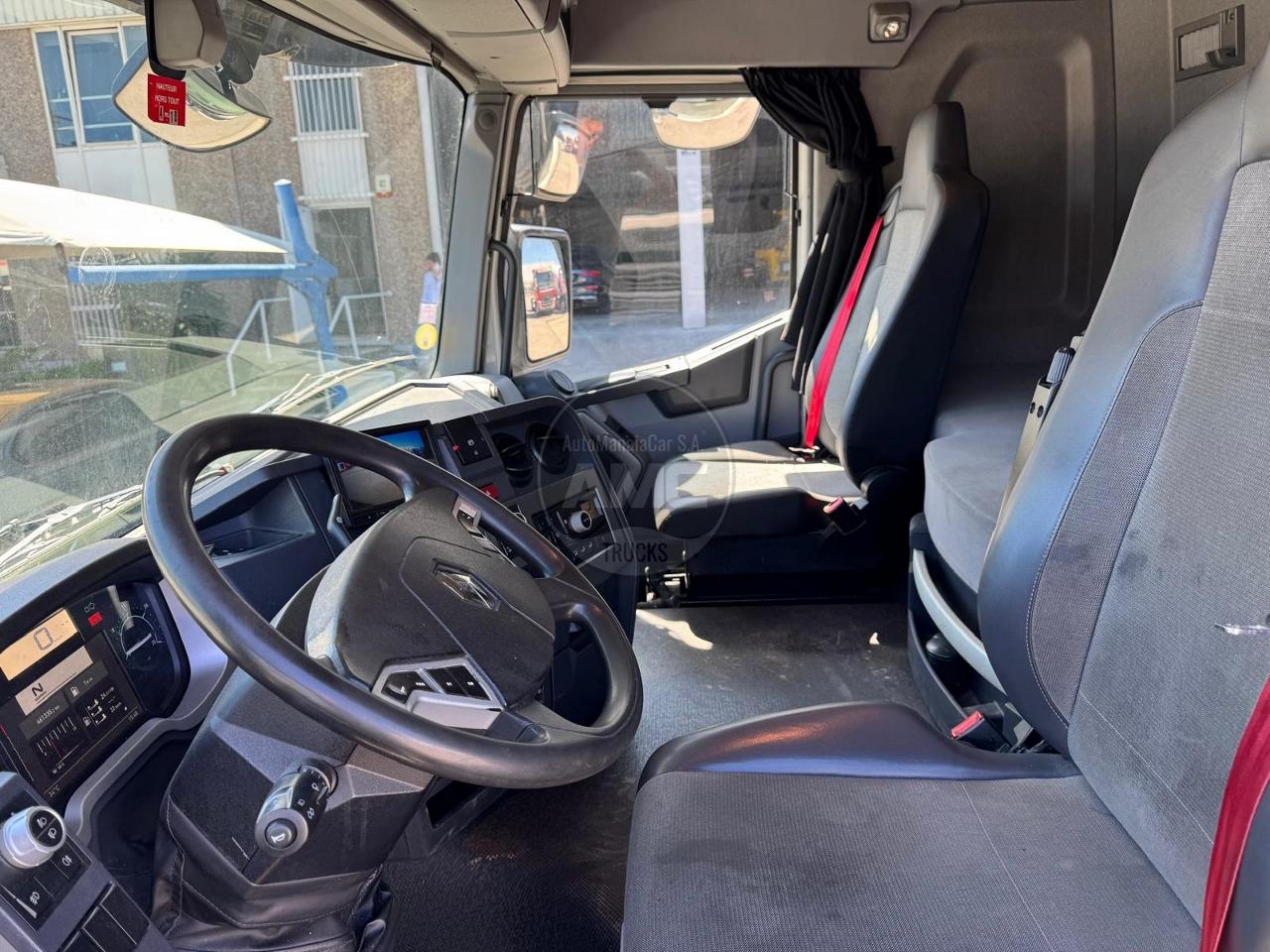RENAULT T380 DTI 11 EURO6 4X2 CX CORTINAS 8.60 X 2.48 X 2.60