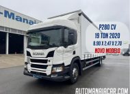 1 SCANIA P280 EURO6 4X2 (NOVO MODELO) 2020 MED. CAIXA 8.95 X 2.47 X 2.70