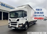 4 SCANIA P280 EURO6 4X2 (NOVO MODELO) 2020 MED. CAIXA 8.95 X 2.47 X 2.70