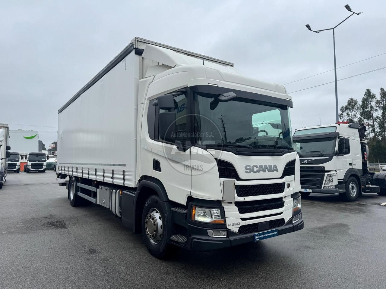 1 SCANIA P280 EURO6 4X2 (NOVO MODELO) 2020 MED. CAIXA 8.95 X 2.47 X 2.70