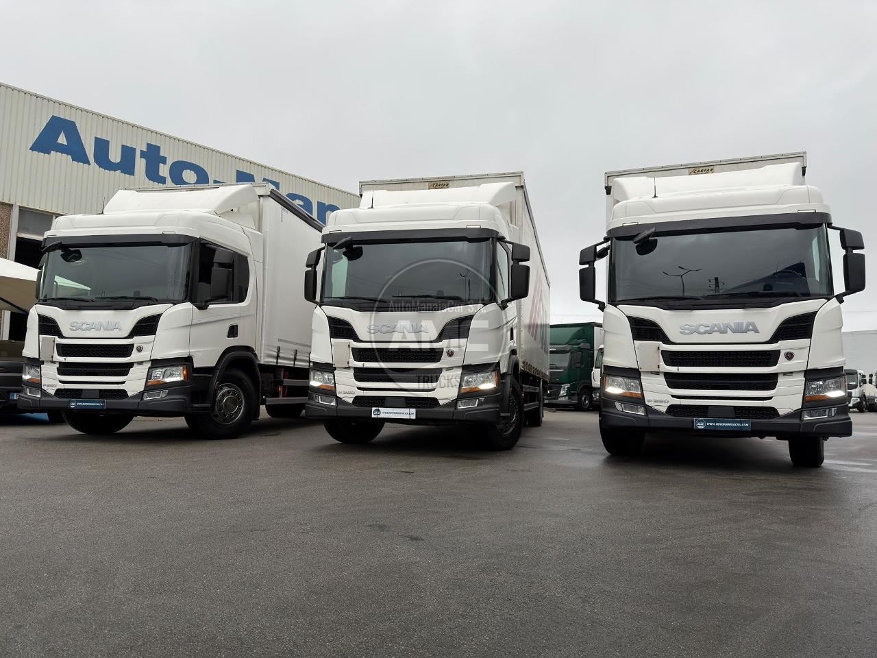 1 SCANIA P280 EURO6 4X2 (NOVO MODELO) 2020 MED. CAIXA 8.95 X 2.47 X 2.70