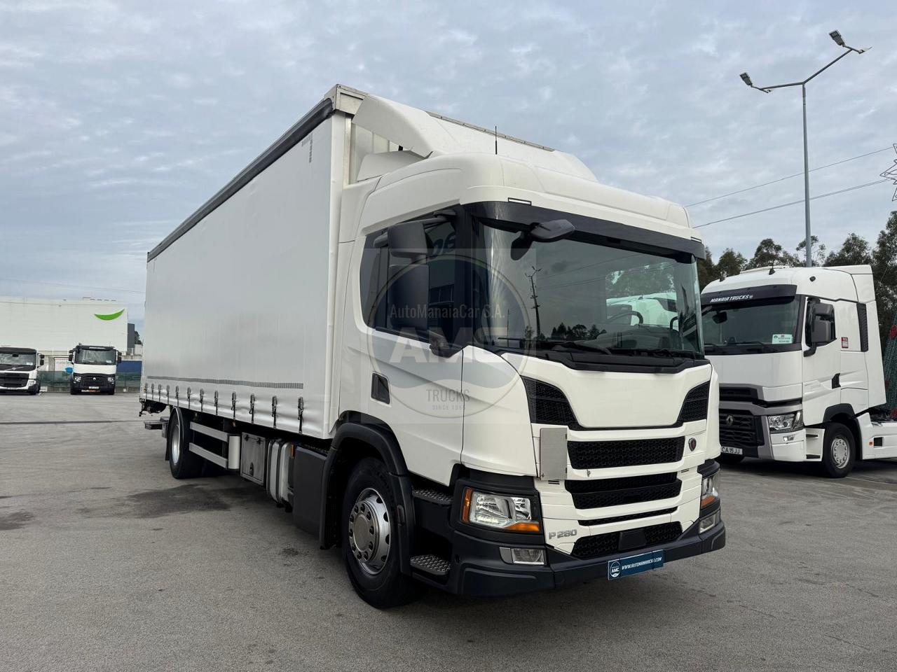 SCANIA P280 EURO6 4X2 (NOVO MODELO) 2020 MED. CAIXA 8.95 X 2.47 X 2.70