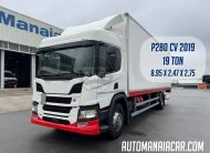 SCANIA P280 EURO6 4×2 CAIXA FECHADA 8.95 X 2.47 X 2.75