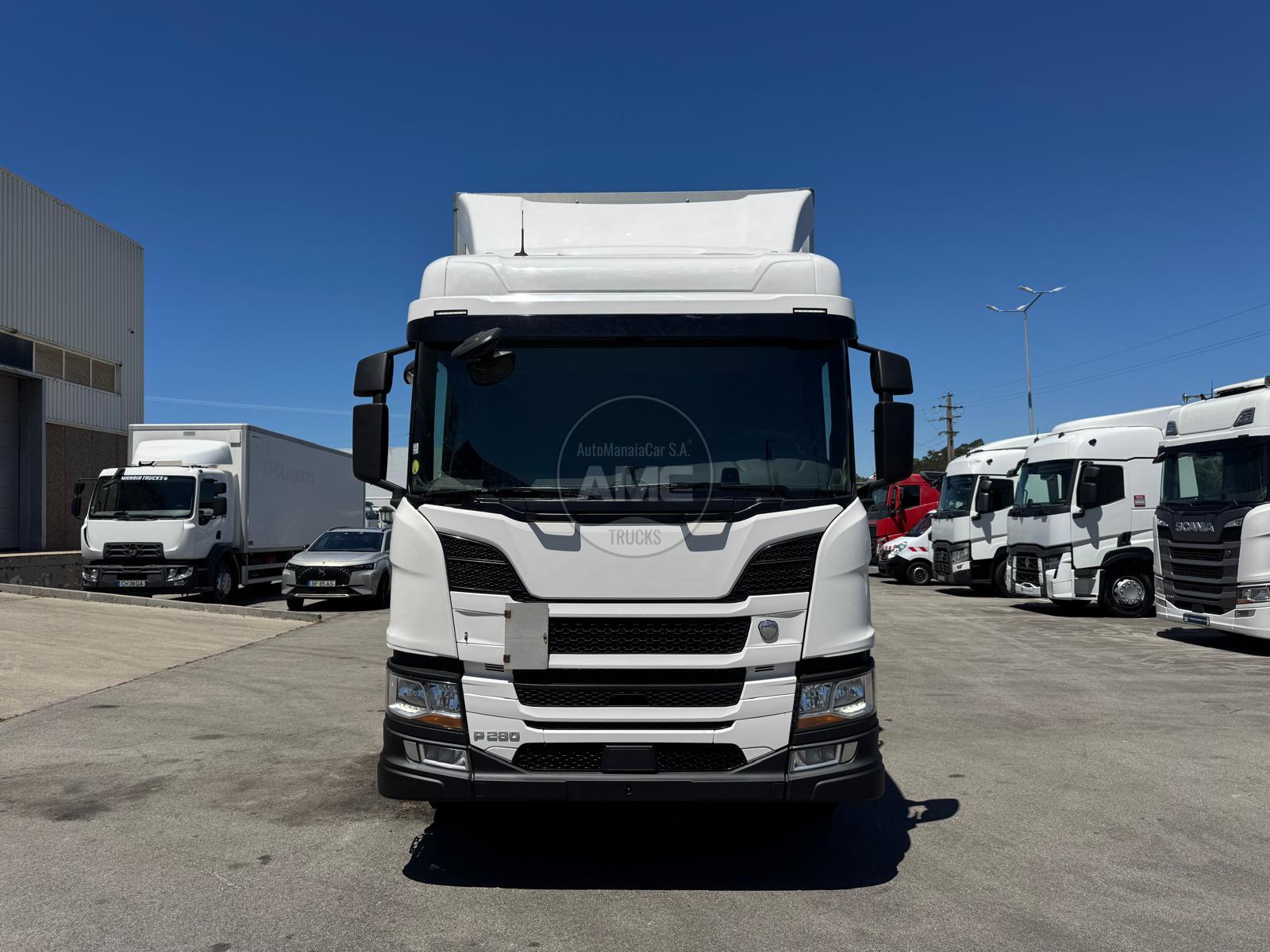 SCANIA P280 EURO6 4×2 CAIXA FECHADA 8.95 X 2.47 X 2.75 COM ADR