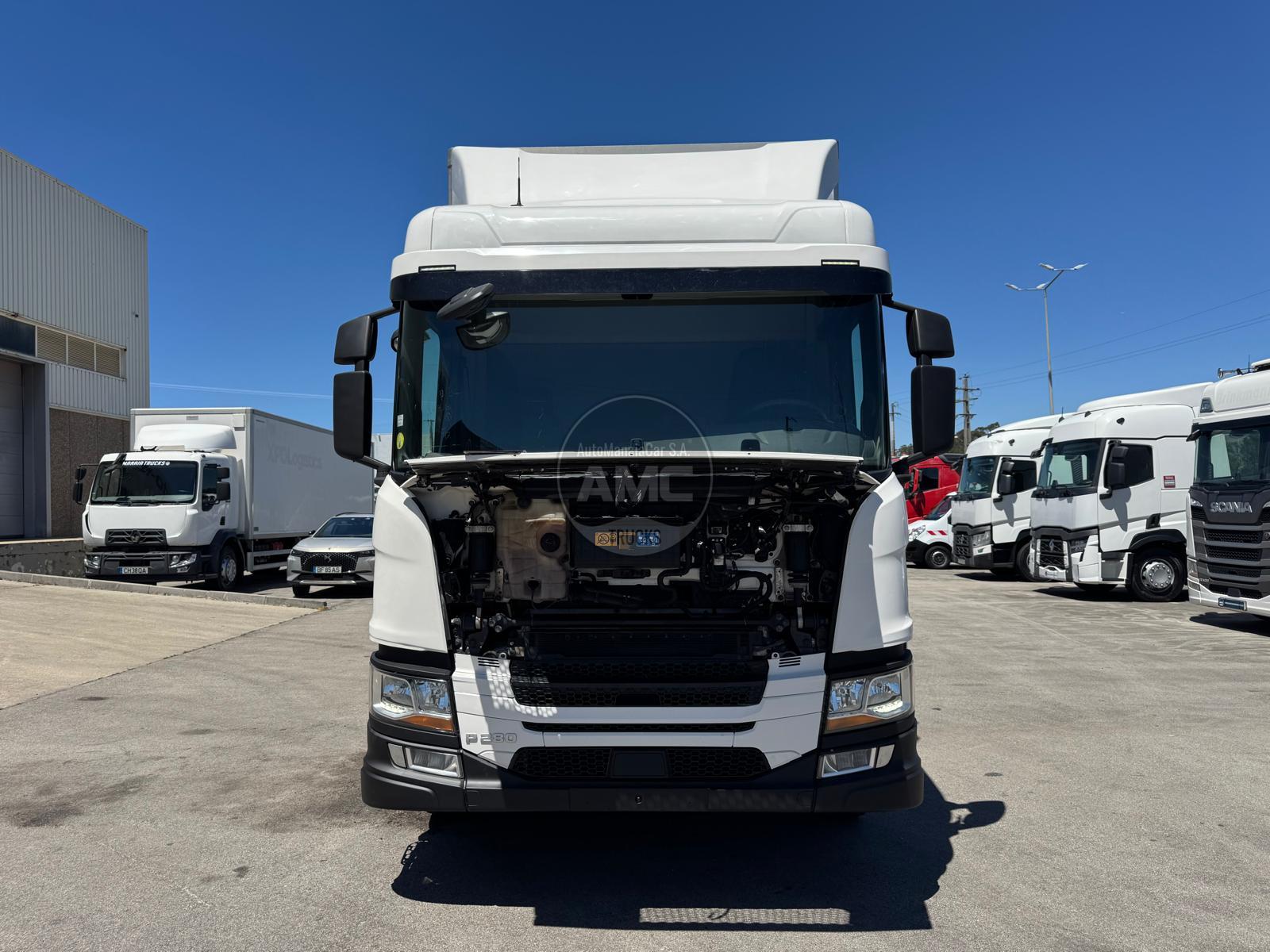 SCANIA P280 EURO6 4×2 CAIXA FECHADA 8.95 X 2.47 X 2.75 COM ADR