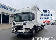 SCANIA P280 4×2 19TON 2020 CAIXA: 8.90 X 2.47 X 2.70 COM ADR NOVO MODELO