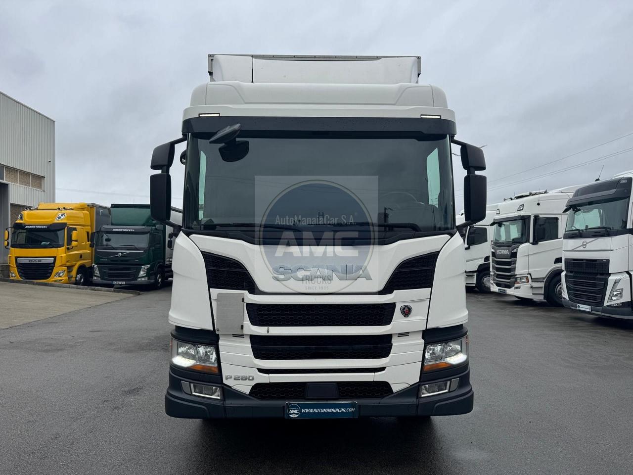 1 SCANIA P280 EURO6 4X2 (NOVO MODELO) 2020 MED. CAIXA 8.95 X 2.47 X 2.70