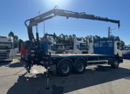 SCANIA P410 6X4 EURO6 COM GRUA HIAB KM 414 FT-S RETARDER REDUÇÃO