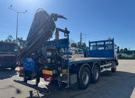 SCANIA P410 6X4 EURO6 COM GRUA HIAB KM 414 FT-S RETARDER REDUÇÃO