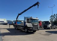 SCANIA P410 6X4 EURO6 COM GRUA HIAB KM 414 FT-S RETARDER REDUÇÃO