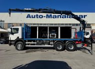 SCANIA P410 6X4 EURO6 COM GRUA HIAB KM 414 FT-S RETARDER REDUÇÃO