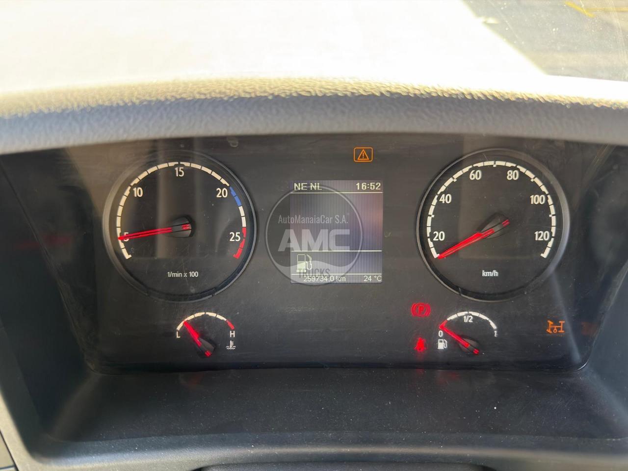 SCANIA P410 e6 8X2 ESTRADO + GRUA RETARDER 259.000KM