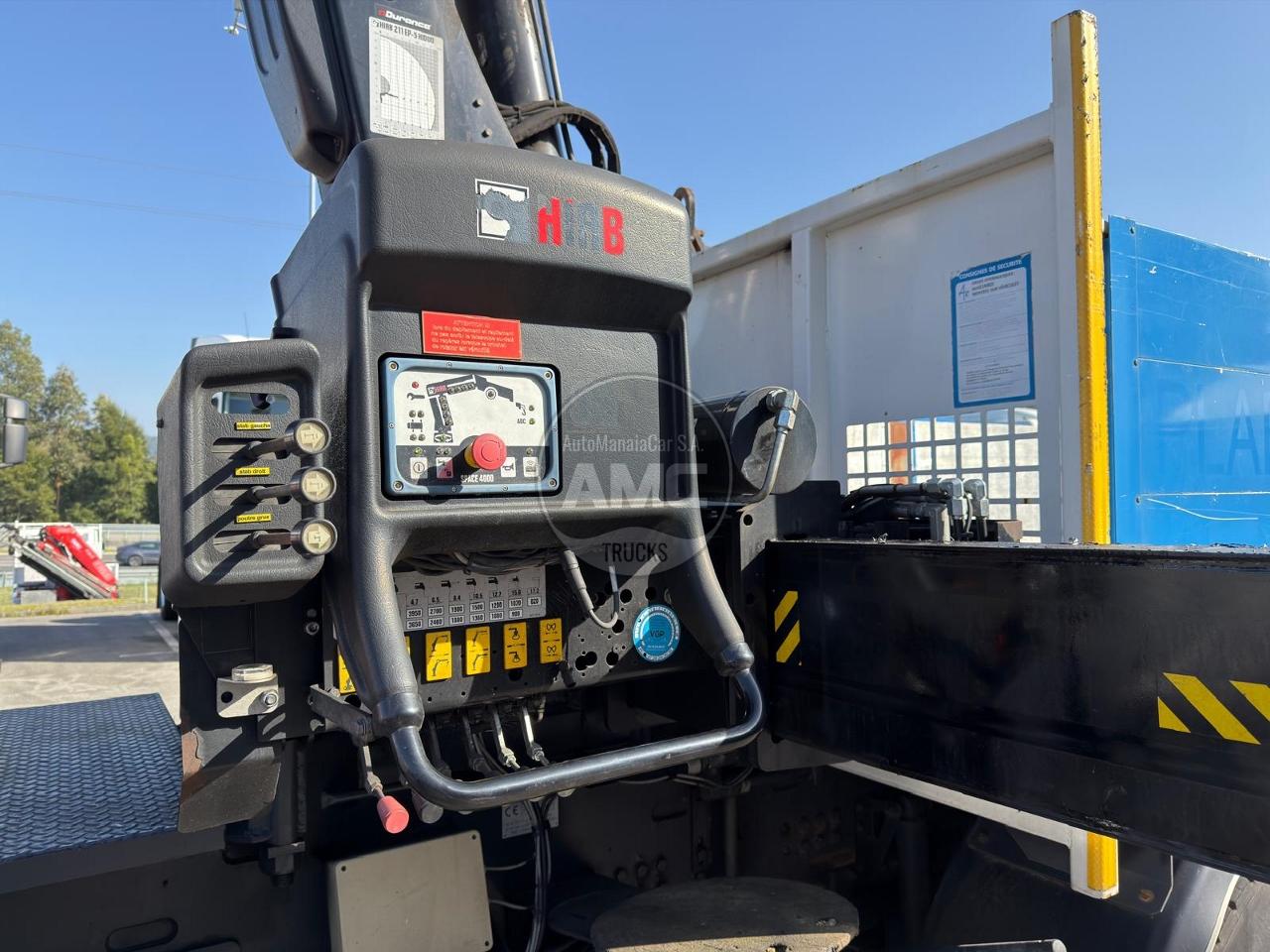 SCANIA P410 e6 8X2 ESTRADO + GRUA RETARDER 265.000KM