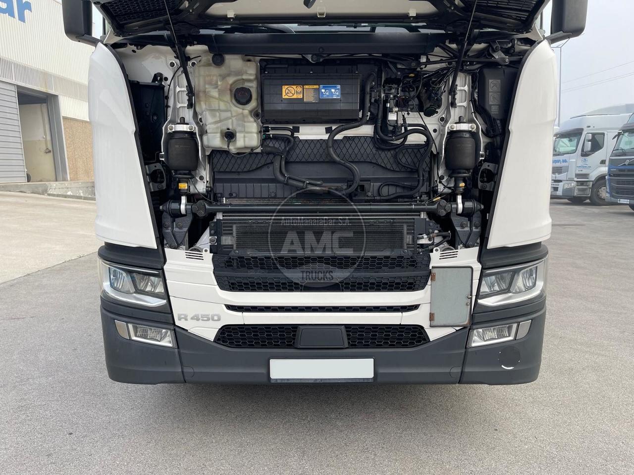 SCANIA R450 EURO6 6X2 10/2019 RETARDER COM PINOS PORTA CONTENTORES