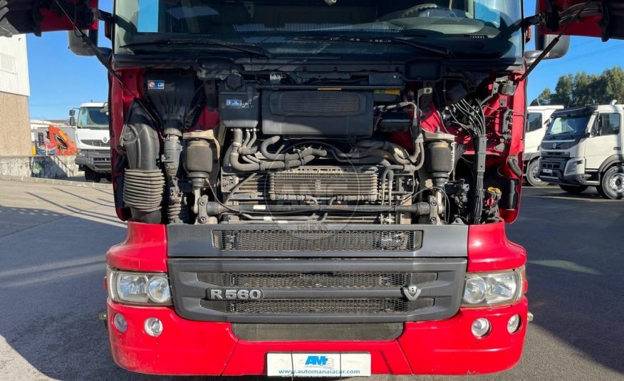 SCANIA R560 V8 6X2 ESPECIAL P/MADEIRA C/GRUA PALFINGER + CABINE FECHADA